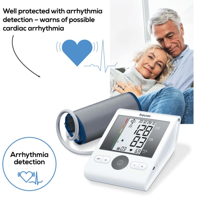 BEURER - Bluetooth Upper Arm Blood Pressure Monitor (BM28) - Cardiac X Blood Pressure Monitor