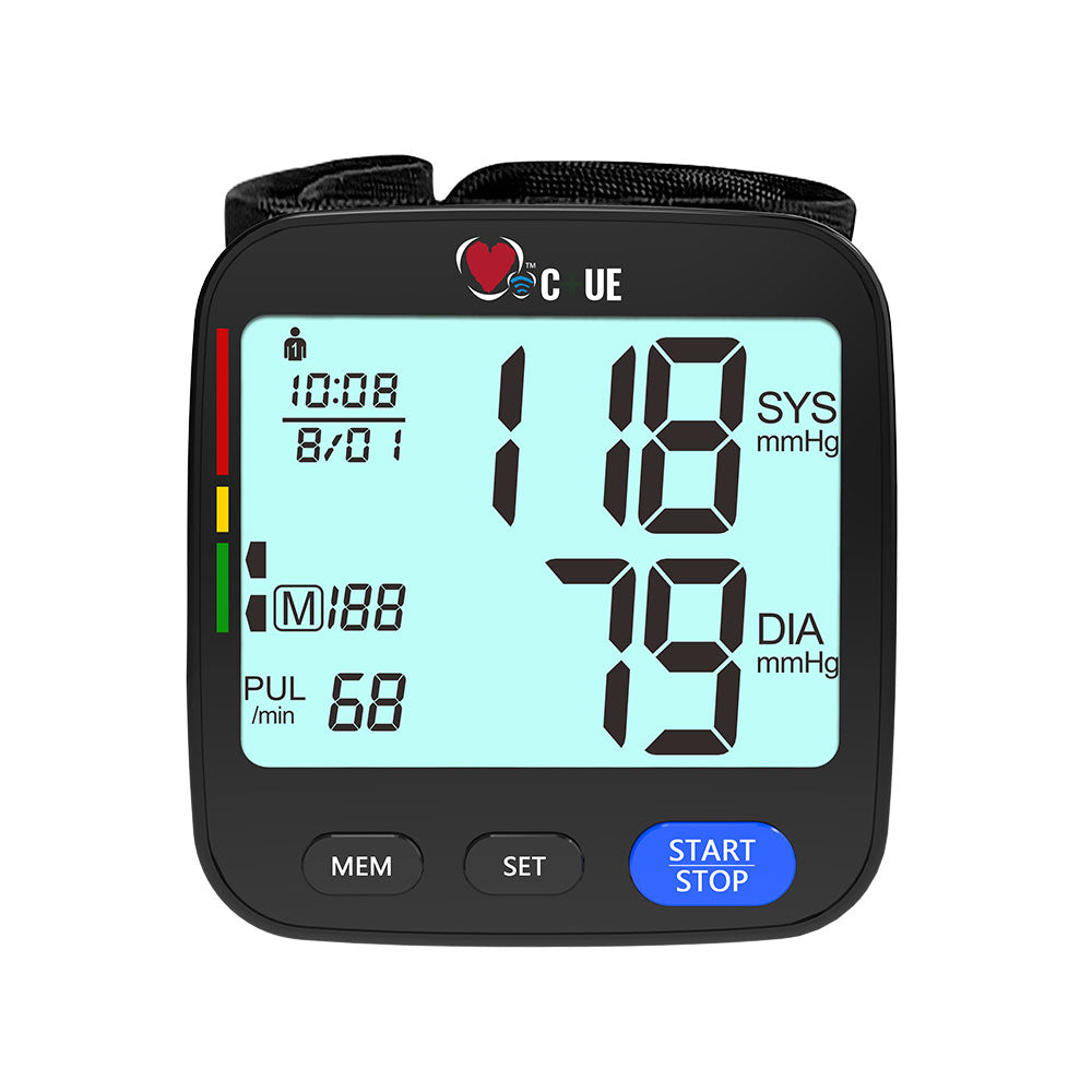 C+UE Blood Pressure Monitor, Wrist measured (U62I) - Cardiac X Blood Pressure Monitor