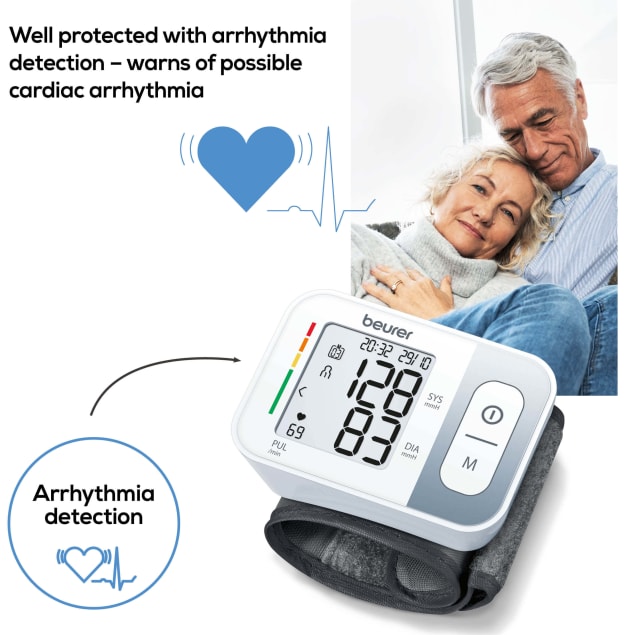BEURER - Wrist Blood Pressure Monitor (BC28) - Cardiac X Blood Pressure Monitor