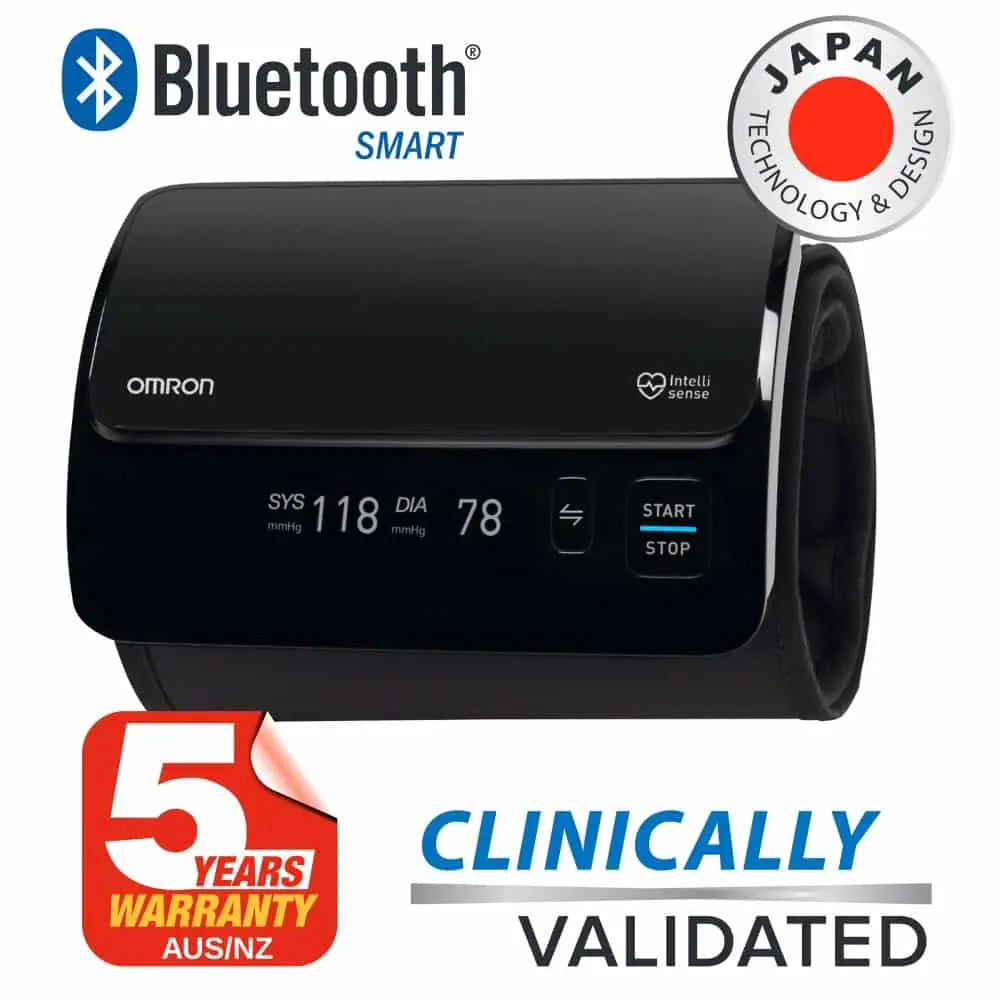 OMRON Automatic Blood Pressure Monitor HEM7600T ELITE - Cardiac X Blood Pressure Monitor