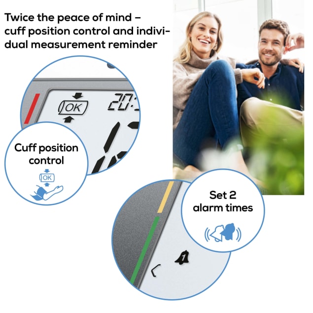 BEURER - Bluetooth Upper Arm Blood Pressure Monitor (BM28) - Cardiac X Blood Pressure Monitor
