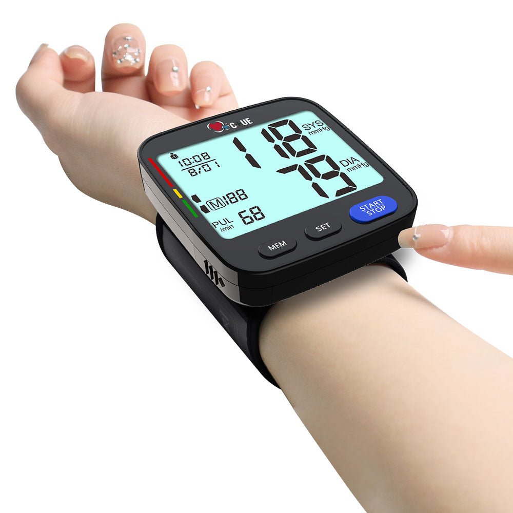 C+UE Blood Pressure Monitor, Wrist measured (U62I) - Cardiac X Blood Pressure Monitor