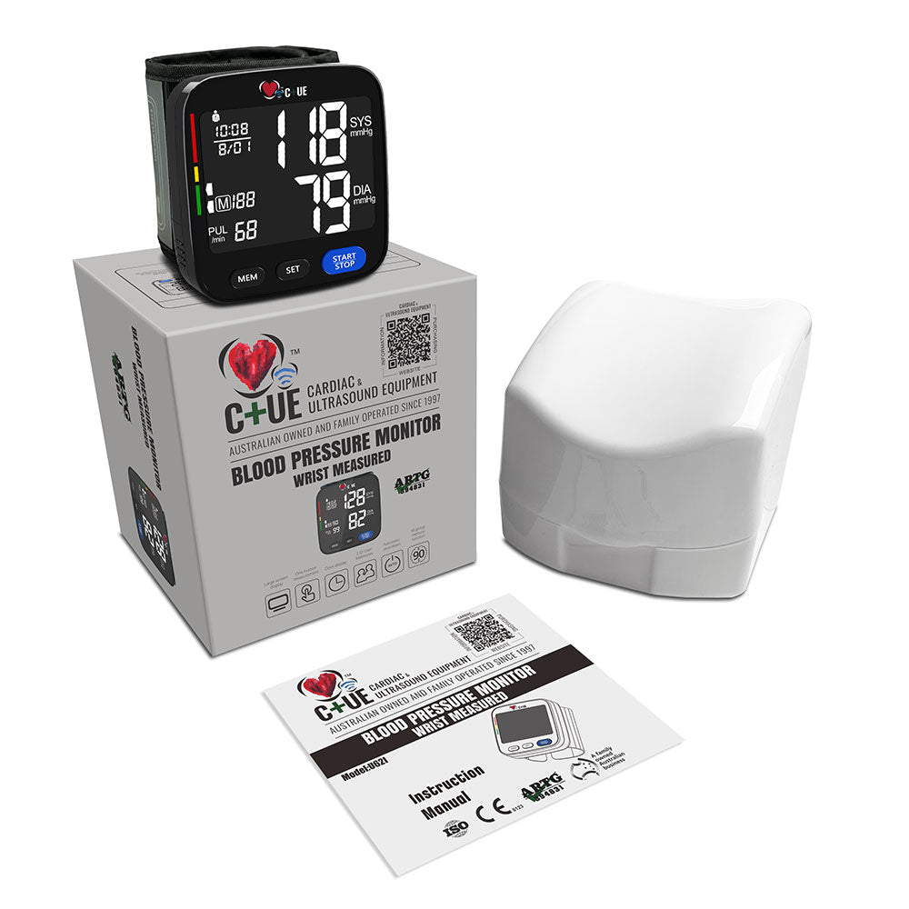 C+UE Blood Pressure Monitor, Wrist measured (U62I) - Cardiac X Blood Pressure Monitor