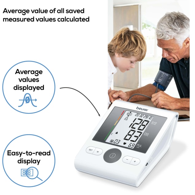 BEURER - Bluetooth Upper Arm Blood Pressure Monitor (BM28) - Cardiac X Blood Pressure Monitor