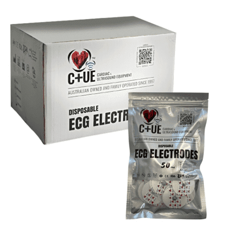 ECG Electrodes Round 50mm Foam - Cardiac X ECG Electrodes