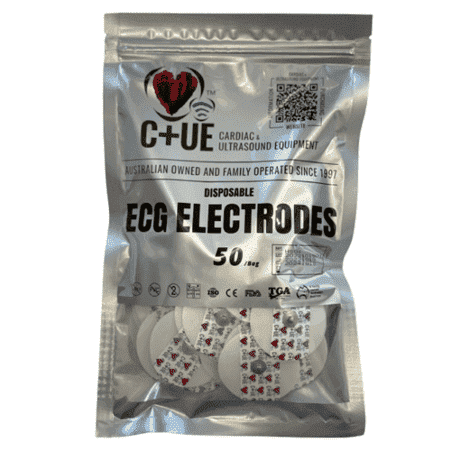 ECG Electrodes Round 40mm Foam. - Cardiac X ECG Electrodes