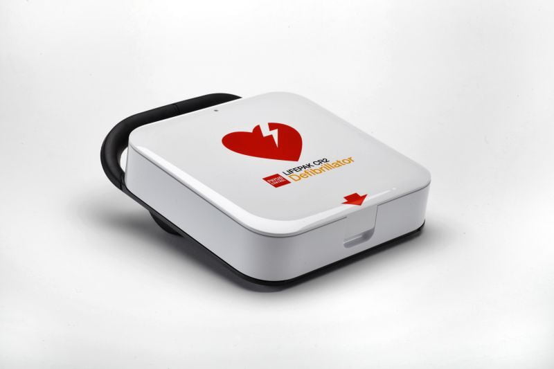 LIFEPAK CR2 Essential Fully-Automatic AED Defibrillator with Wi-Fi