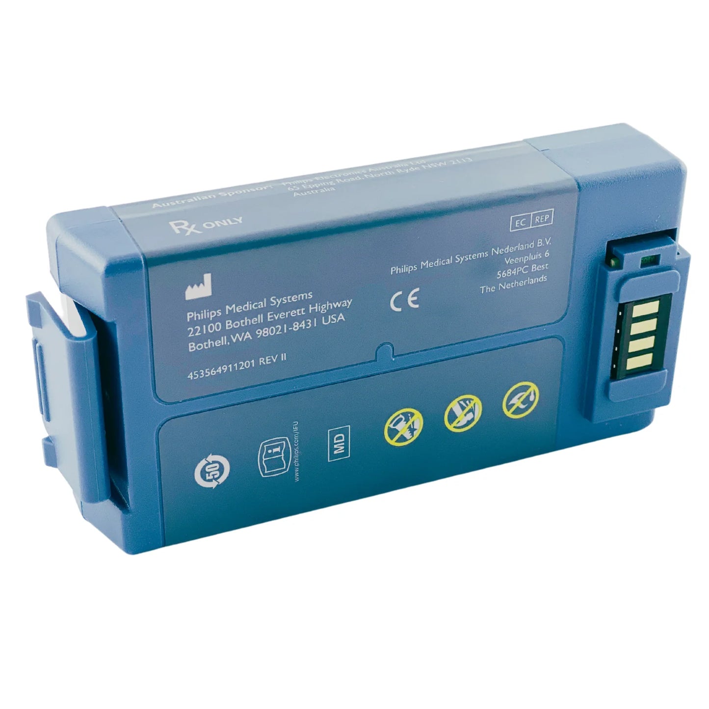 Philips HeartStart HS1 & FRx Battery Pack - Cardiac X AED Accessories