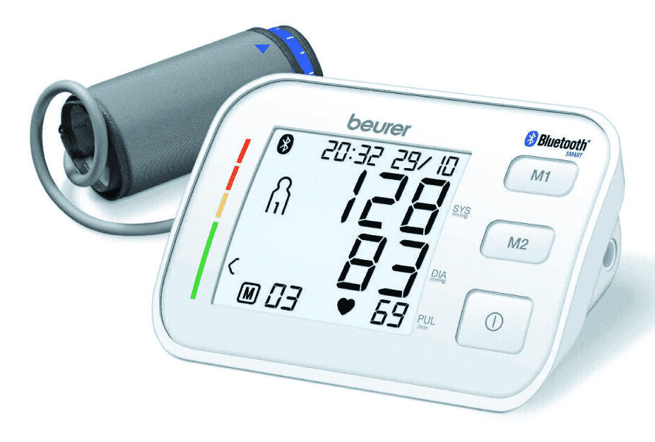 BEURER - Bluetooth Upper Arm Blood Pressure Monitor (BM57) - Cardiac X Blood Pressure Monitor