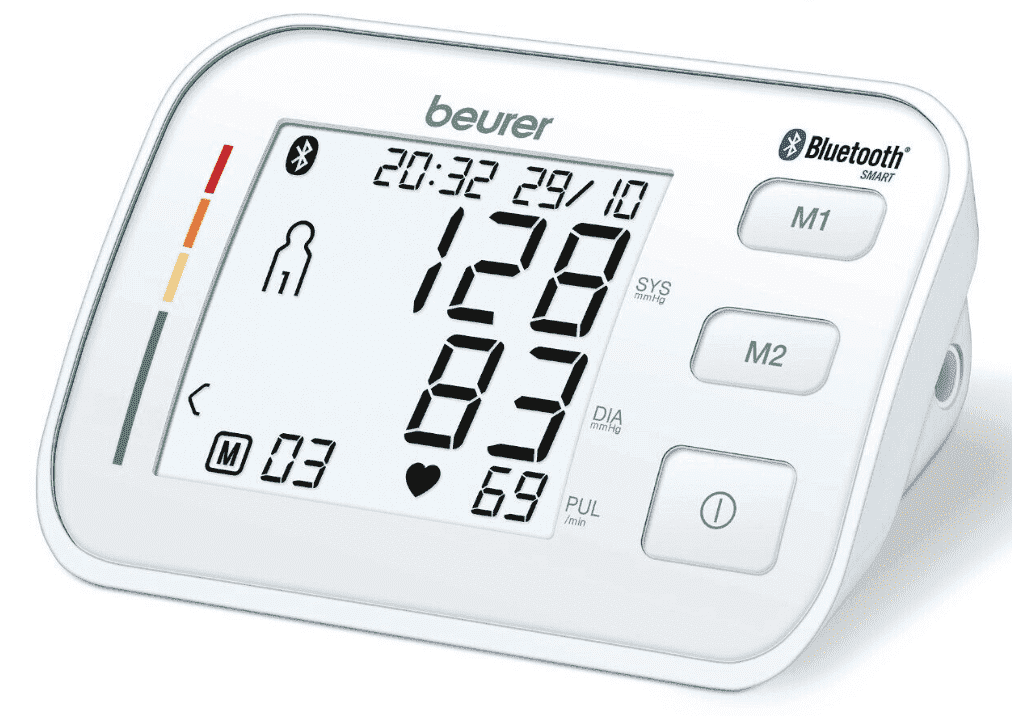BEURER - Bluetooth Upper Arm Blood Pressure Monitor (BM57) - Cardiac X Blood Pressure Monitor