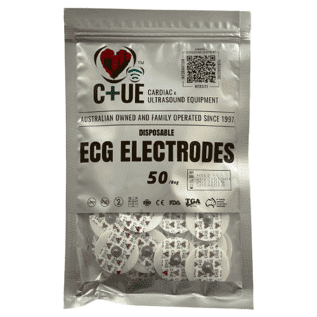ECG Electrodes Round 40mm Foam. - Cardiac X ECG Electrodes