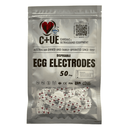 ECG Electrodes Tear Drop 35x40mm Foam - Cardiac X ECG Electrodes
