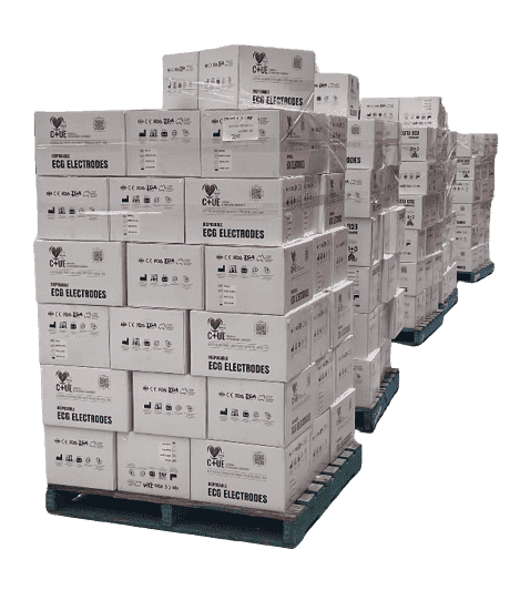 ECG Electrodes Round 50mm Foam - Cardiac X ECG Electrodes