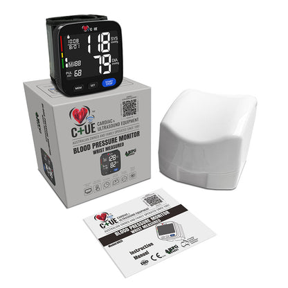 C+UE Blood Pressure Monitor, Wrist measured (U62I) - Cardiac X  Blood Pressure Monitor 