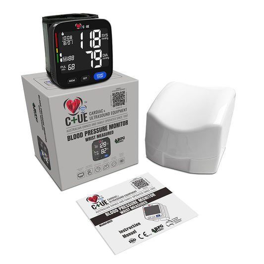 C+UE Blood Pressure Monitor, Wrist measured (U62I) - Cardiac X  Blood Pressure Monitor 