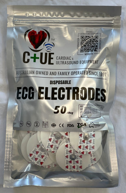 LIFEPAK ECG Electrodes (For LP1000, LP12, LP15, LP20E0)