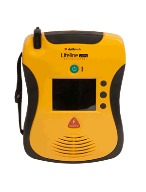 DEFIBTECH Lifeline ECG AED Defibrillator - Cardiac X  Automated External Defibrillator 